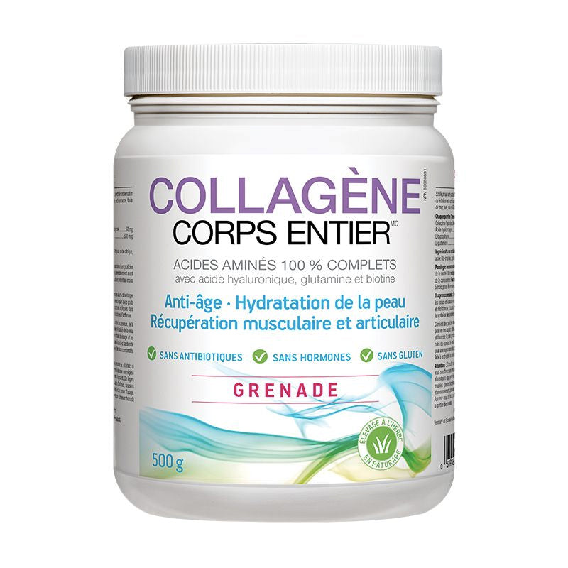 Collagène Corps Entier - Grenade - Natural Factors - 500g (poudre)
